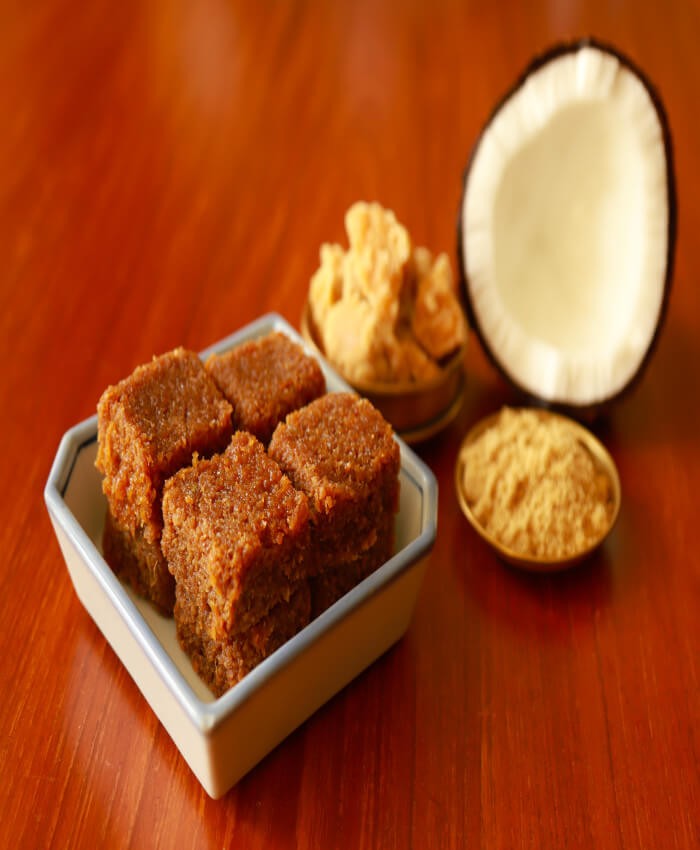 Coconut Jaggery Squares